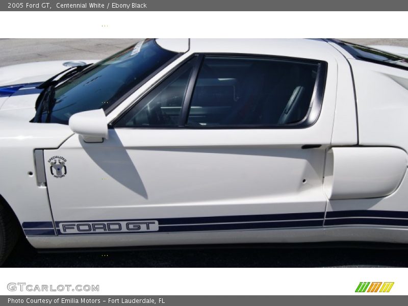 Centennial White / Ebony Black 2005 Ford GT
