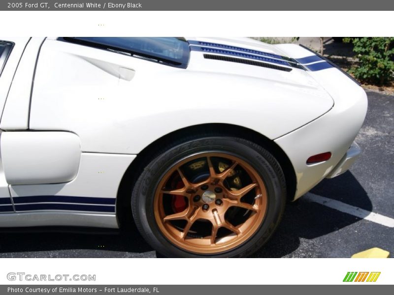 Centennial White / Ebony Black 2005 Ford GT