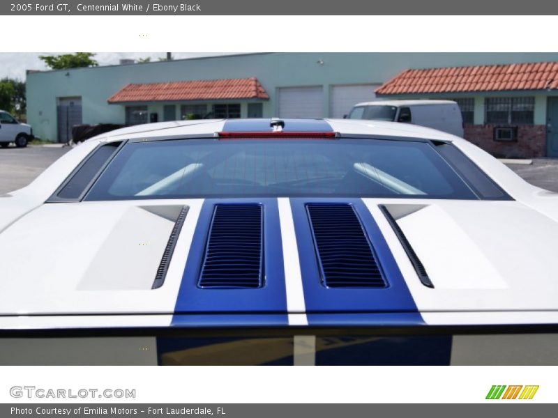Centennial White / Ebony Black 2005 Ford GT