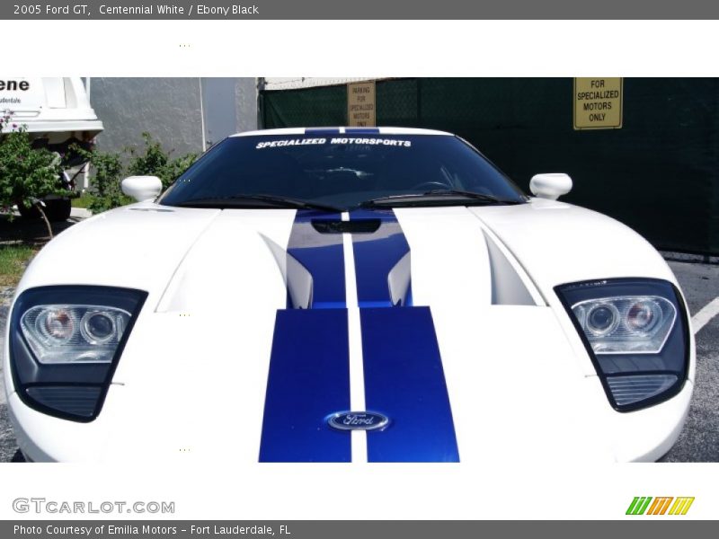 Centennial White / Ebony Black 2005 Ford GT