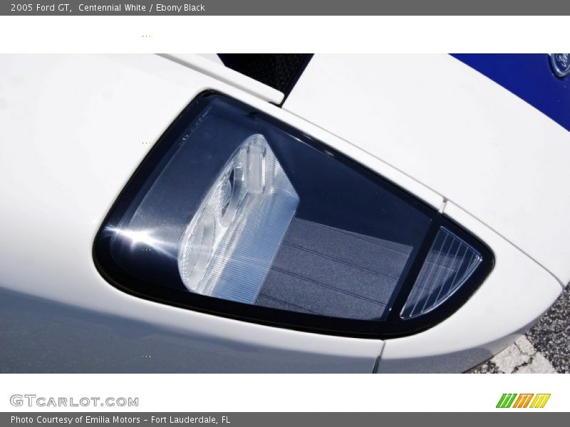 Centennial White / Ebony Black 2005 Ford GT