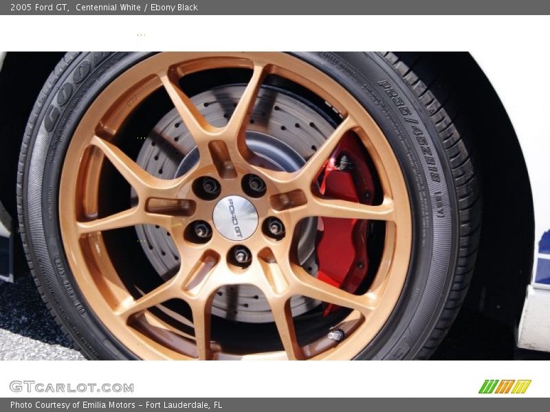 Centennial White / Ebony Black 2005 Ford GT