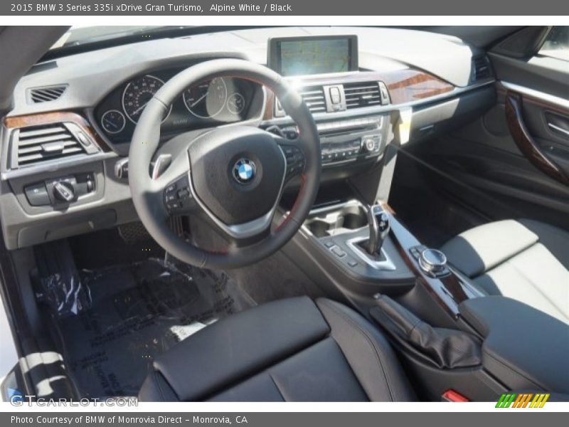 Black Interior - 2015 3 Series 335i xDrive Gran Turismo 