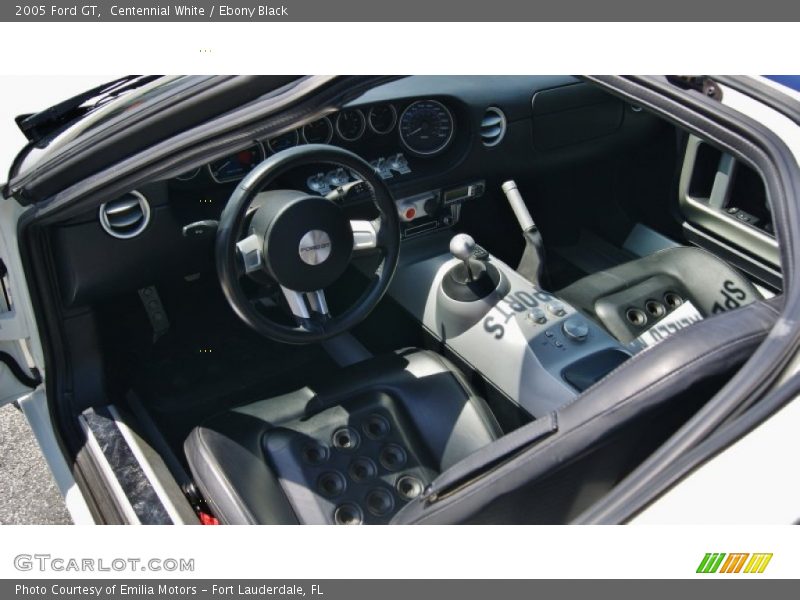 Centennial White / Ebony Black 2005 Ford GT