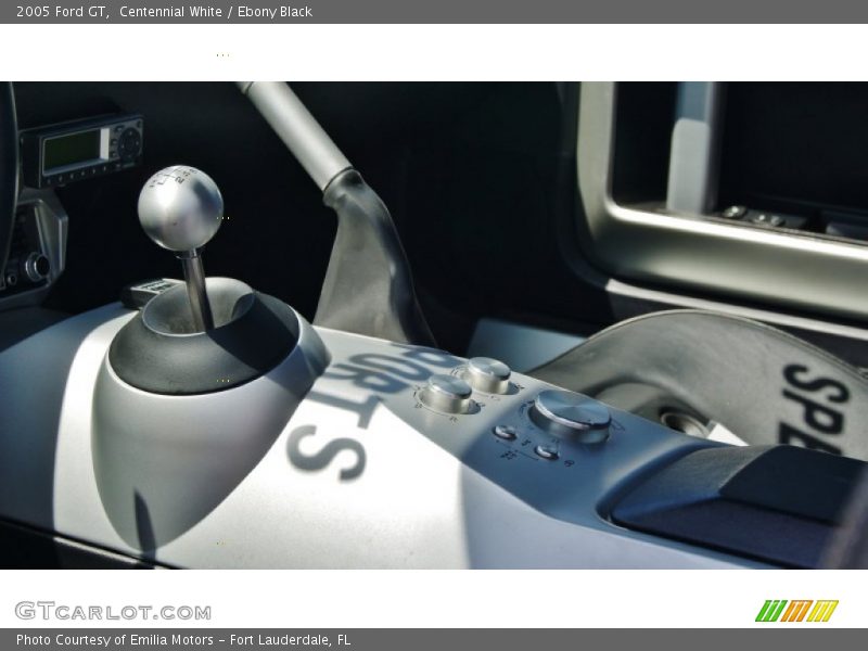 Centennial White / Ebony Black 2005 Ford GT