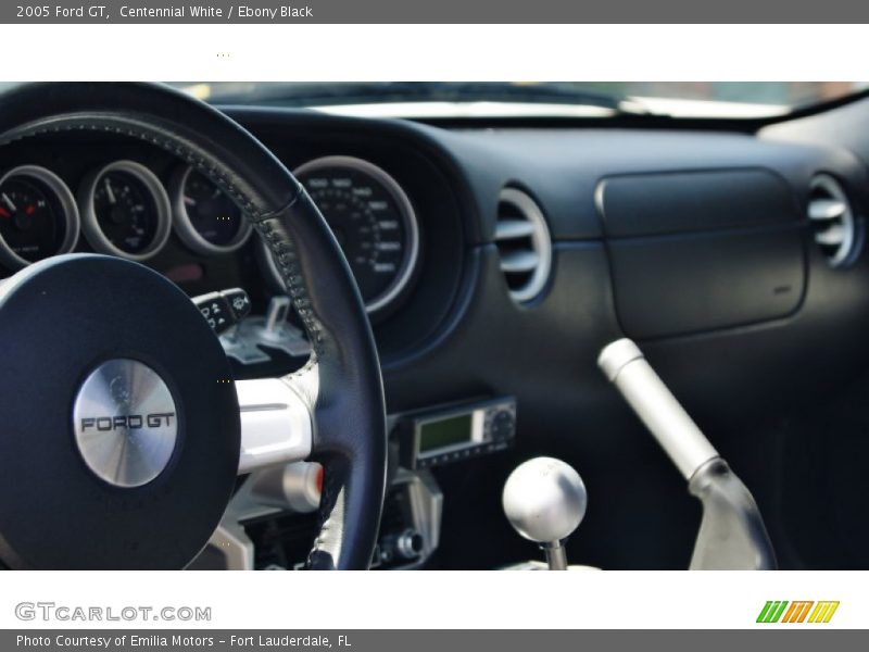 Centennial White / Ebony Black 2005 Ford GT