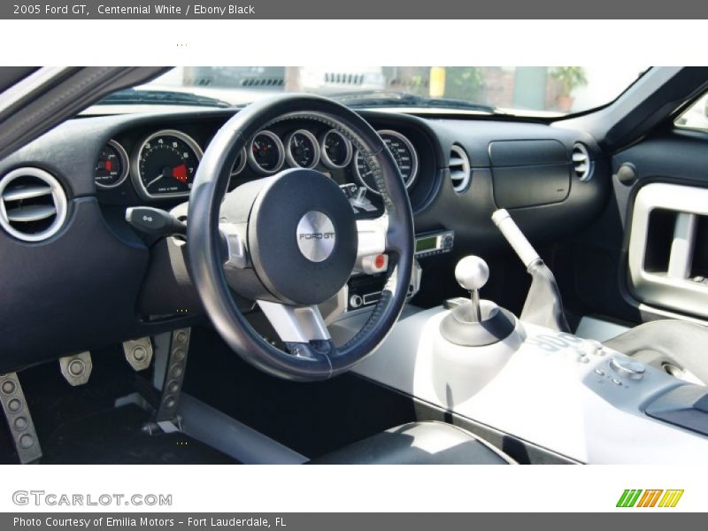 Centennial White / Ebony Black 2005 Ford GT