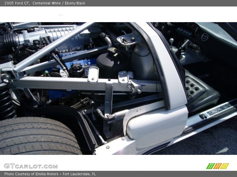 Centennial White / Ebony Black 2005 Ford GT