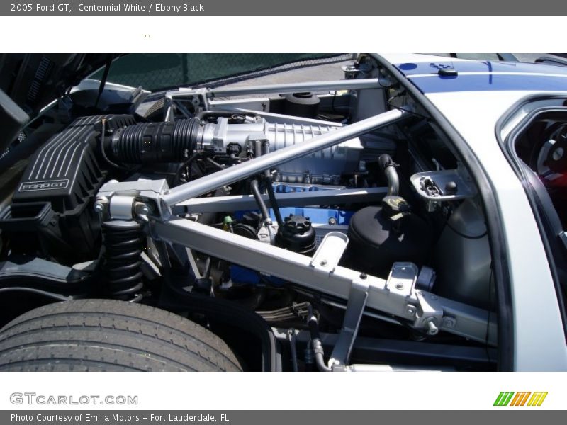 Centennial White / Ebony Black 2005 Ford GT