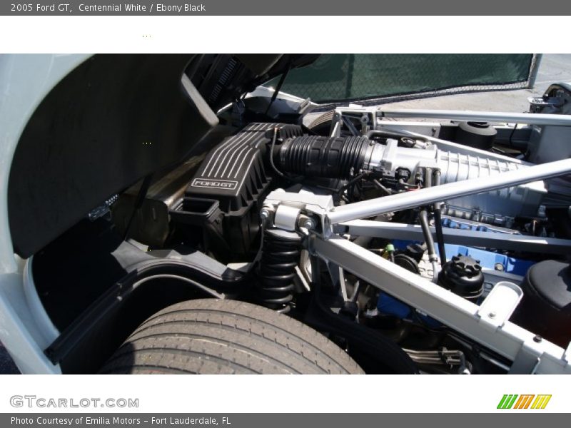 Centennial White / Ebony Black 2005 Ford GT