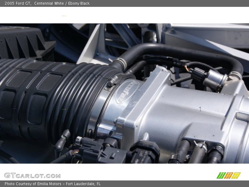 Centennial White / Ebony Black 2005 Ford GT
