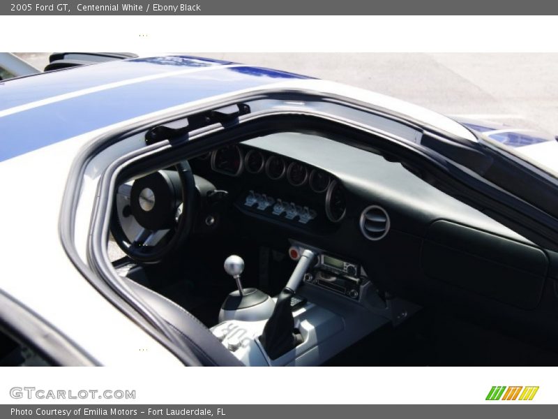 Centennial White / Ebony Black 2005 Ford GT
