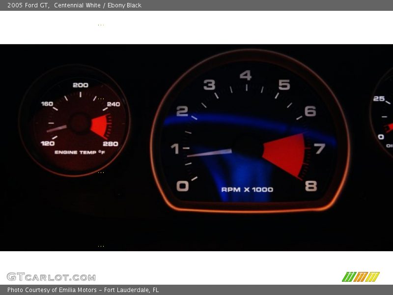 Centennial White / Ebony Black 2005 Ford GT