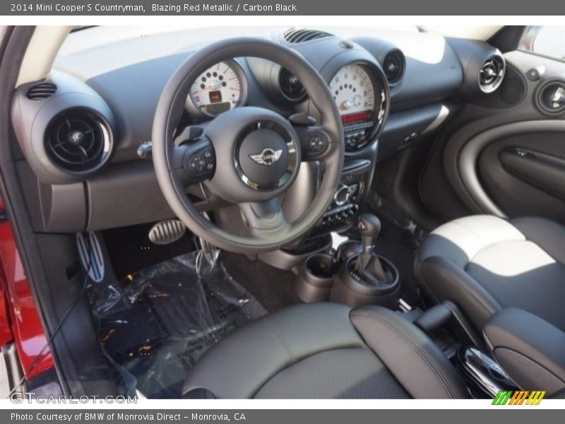 Blazing Red Metallic / Carbon Black 2014 Mini Cooper S Countryman