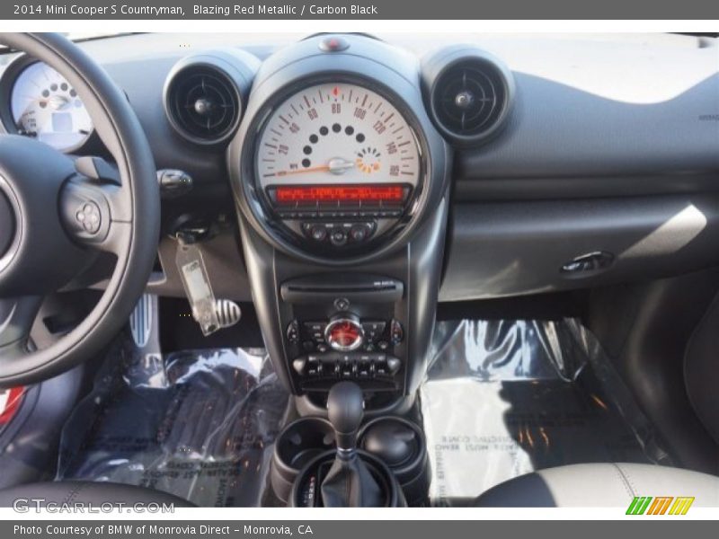 Blazing Red Metallic / Carbon Black 2014 Mini Cooper S Countryman