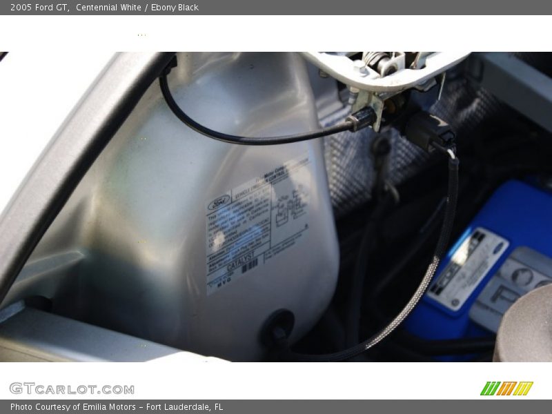 Centennial White / Ebony Black 2005 Ford GT