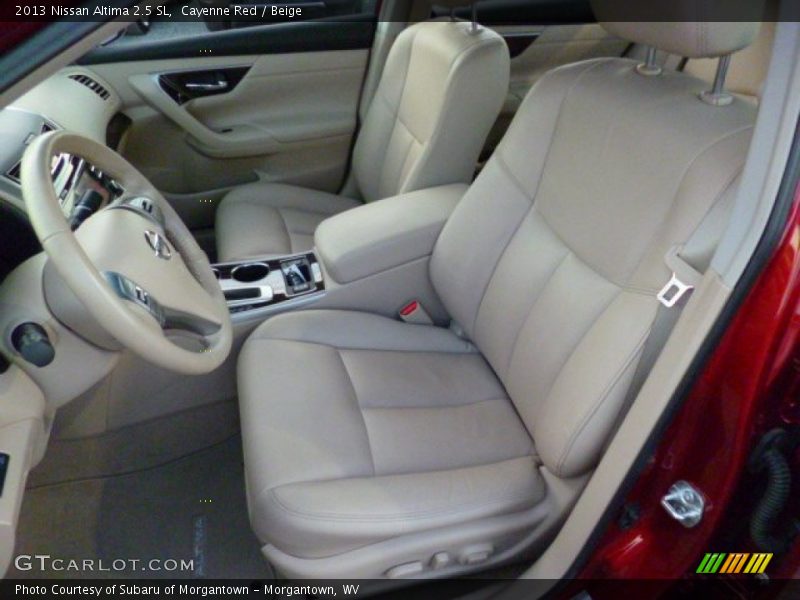 Cayenne Red / Beige 2013 Nissan Altima 2.5 SL