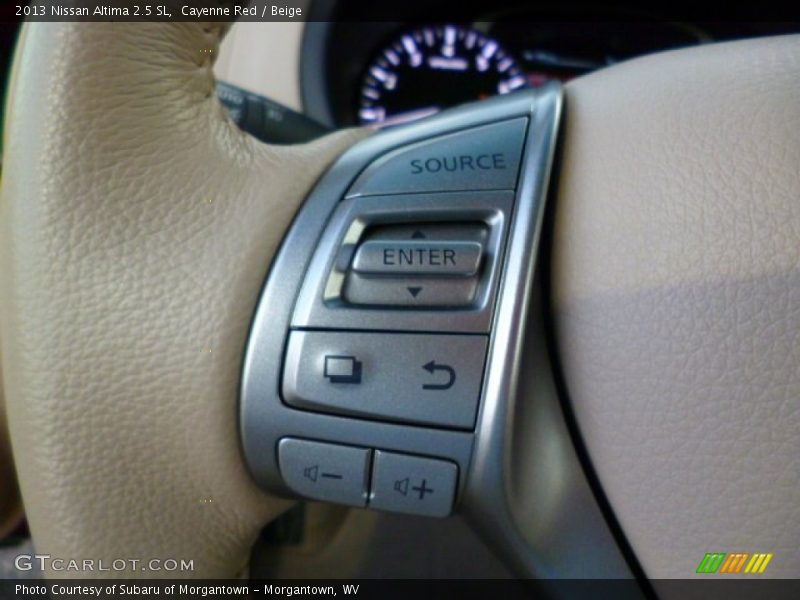 Cayenne Red / Beige 2013 Nissan Altima 2.5 SL