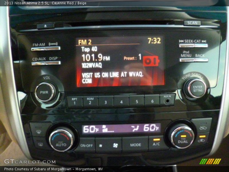 Cayenne Red / Beige 2013 Nissan Altima 2.5 SL