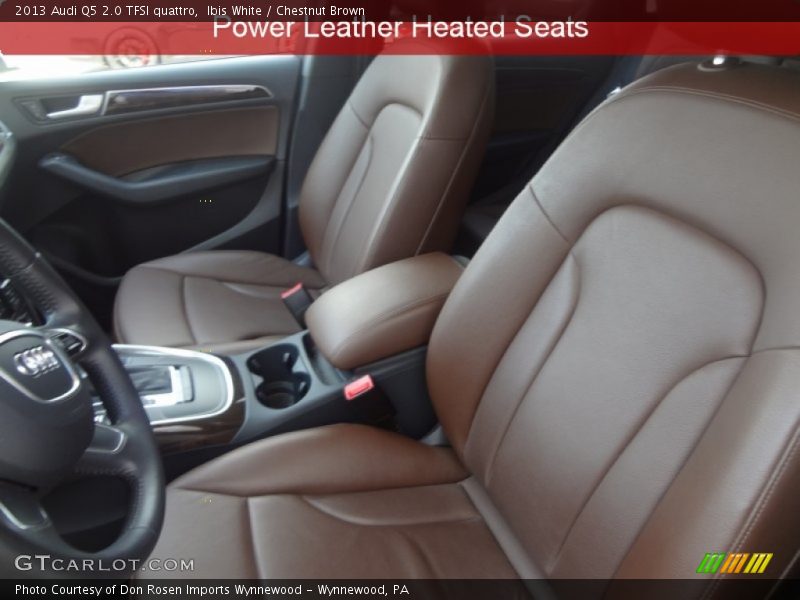 Ibis White / Chestnut Brown 2013 Audi Q5 2.0 TFSI quattro