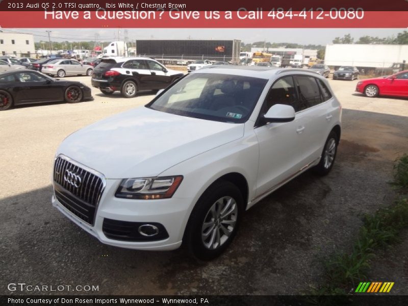 Ibis White / Chestnut Brown 2013 Audi Q5 2.0 TFSI quattro