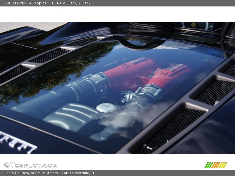 Nero (Black) / Black 2008 Ferrari F430 Spider F1