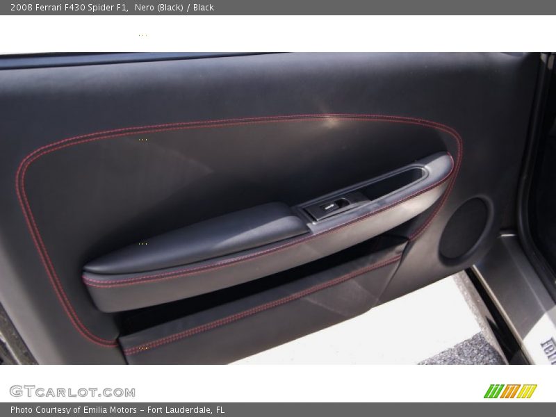 Nero (Black) / Black 2008 Ferrari F430 Spider F1
