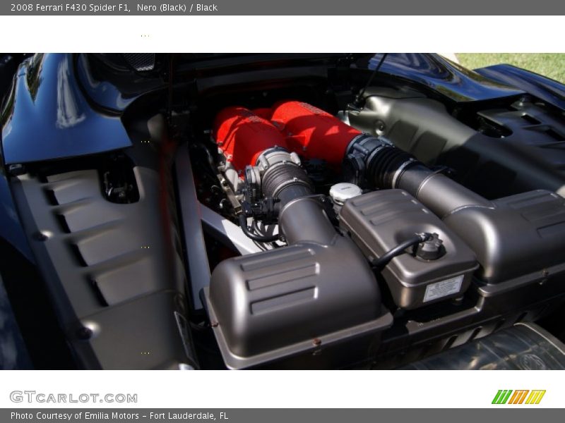 Nero (Black) / Black 2008 Ferrari F430 Spider F1