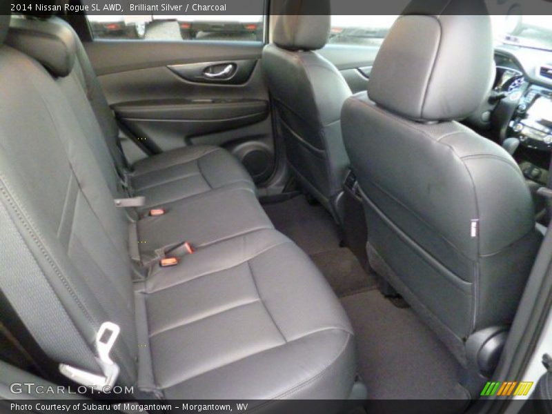 Brilliant Silver / Charcoal 2014 Nissan Rogue SL AWD