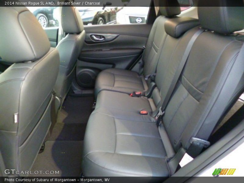 Brilliant Silver / Charcoal 2014 Nissan Rogue SL AWD