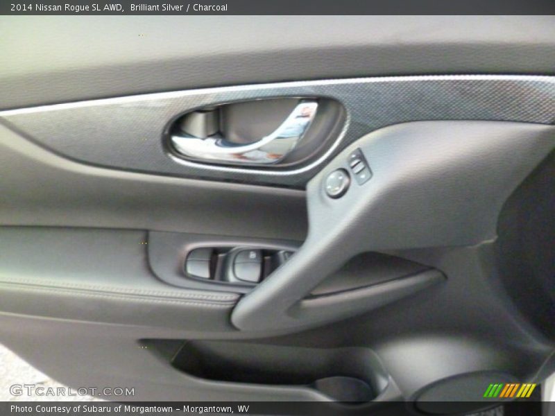 Brilliant Silver / Charcoal 2014 Nissan Rogue SL AWD