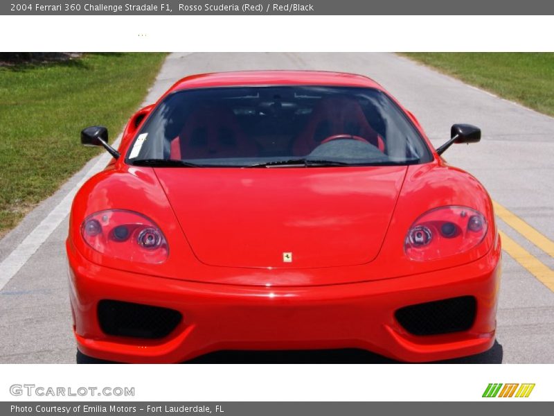 Rosso Scuderia (Red) / Red/Black 2004 Ferrari 360 Challenge Stradale F1