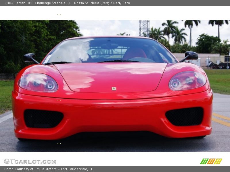 Rosso Scuderia (Red) / Red/Black 2004 Ferrari 360 Challenge Stradale F1