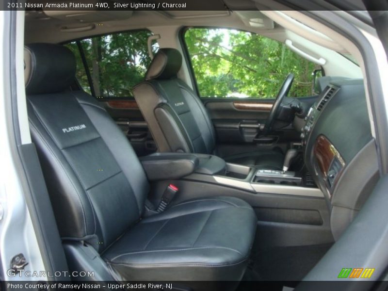 Silver Lightning / Charcoal 2011 Nissan Armada Platinum 4WD