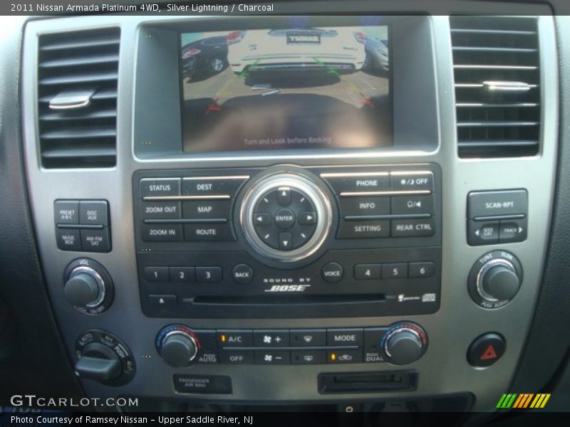 Silver Lightning / Charcoal 2011 Nissan Armada Platinum 4WD
