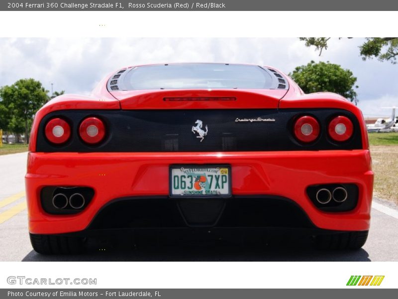Rosso Scuderia (Red) / Red/Black 2004 Ferrari 360 Challenge Stradale F1