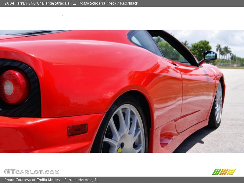 Rosso Scuderia (Red) / Red/Black 2004 Ferrari 360 Challenge Stradale F1