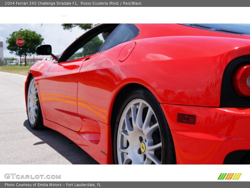 Rosso Scuderia (Red) / Red/Black 2004 Ferrari 360 Challenge Stradale F1