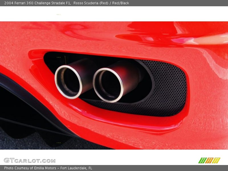 Exhaust of 2004 360 Challenge Stradale F1