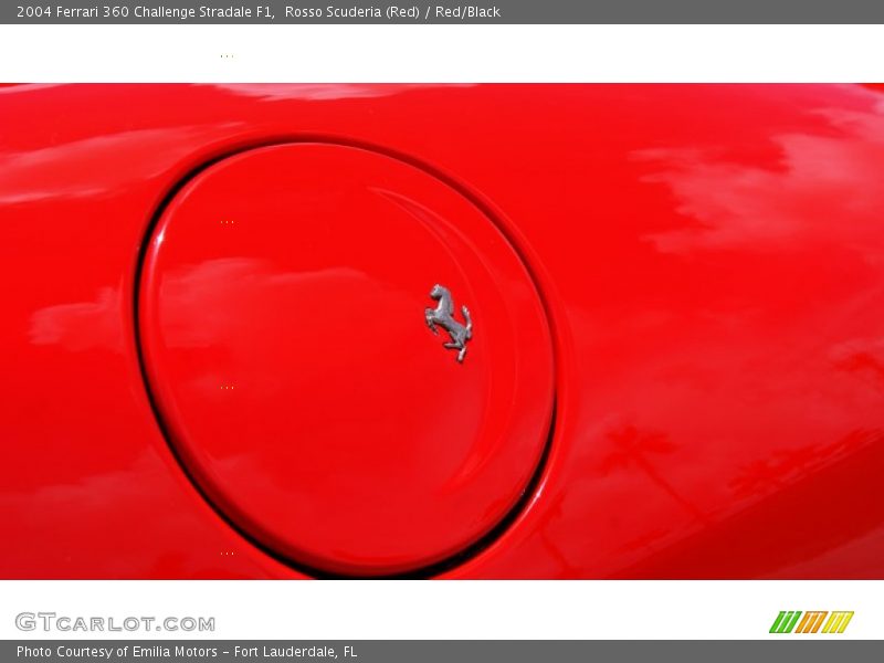 Rosso Scuderia (Red) / Red/Black 2004 Ferrari 360 Challenge Stradale F1