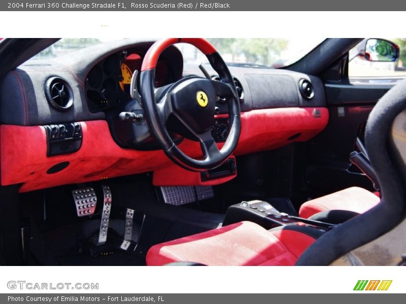  2004 360 Challenge Stradale F1 Red/Black Interior