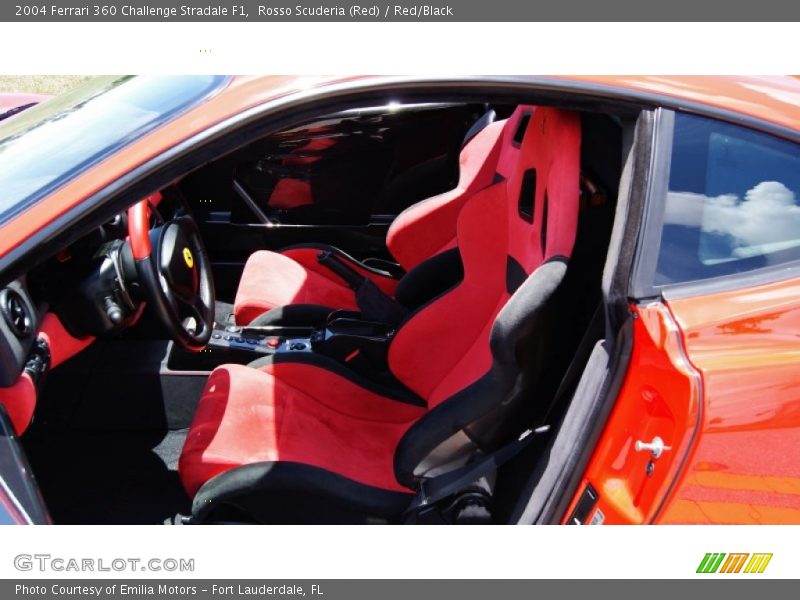 Rosso Scuderia (Red) / Red/Black 2004 Ferrari 360 Challenge Stradale F1