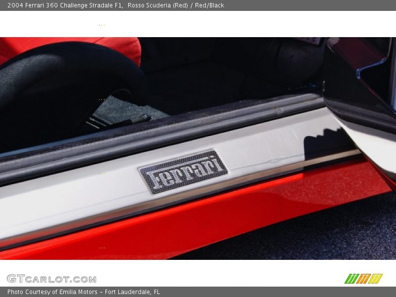 Rosso Scuderia (Red) / Red/Black 2004 Ferrari 360 Challenge Stradale F1
