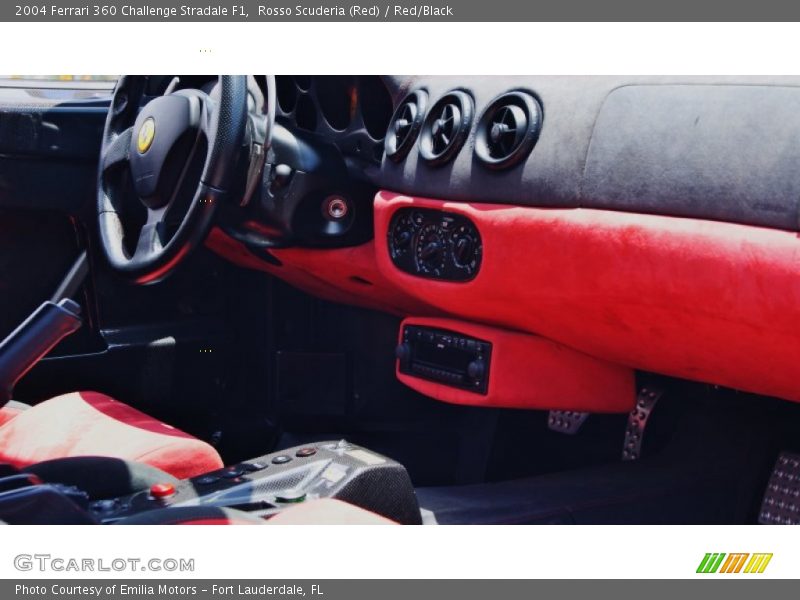Rosso Scuderia (Red) / Red/Black 2004 Ferrari 360 Challenge Stradale F1