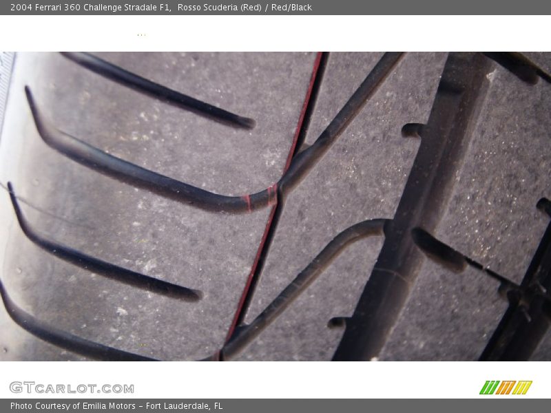 Rosso Scuderia (Red) / Red/Black 2004 Ferrari 360 Challenge Stradale F1