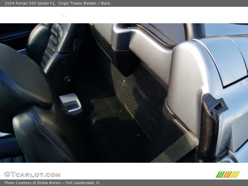 Grigio Titanio Metallic / Black 2004 Ferrari 360 Spider F1