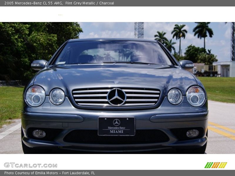 Flint Grey Metallic / Charcoal 2005 Mercedes-Benz CL 55 AMG