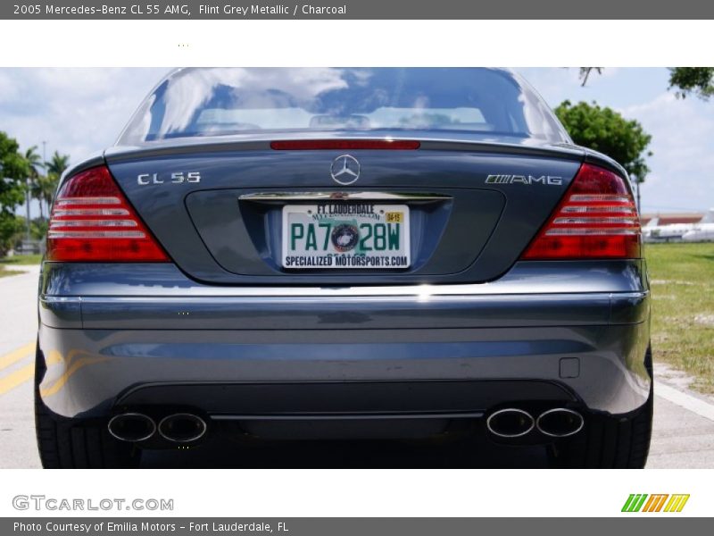 Flint Grey Metallic / Charcoal 2005 Mercedes-Benz CL 55 AMG