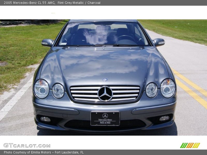 Flint Grey Metallic / Charcoal 2005 Mercedes-Benz CL 55 AMG