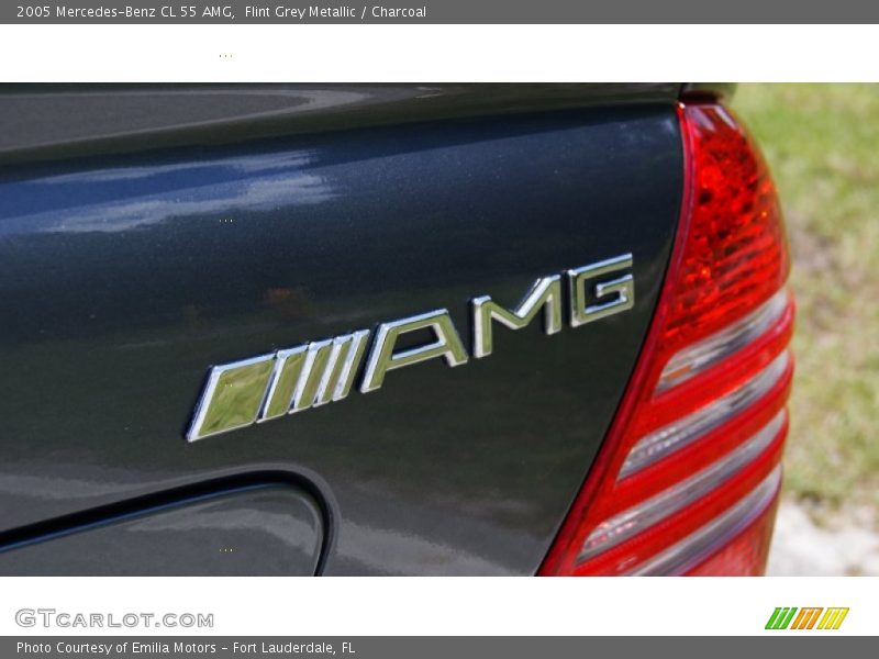Flint Grey Metallic / Charcoal 2005 Mercedes-Benz CL 55 AMG
